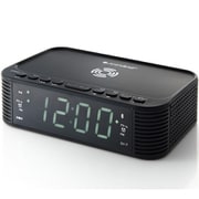 ワイヤレススマホ充電 クロックラジオ Bluetooth機能付 CR-BT100