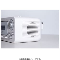 アナバス CDラジオカセットレコーダー ホワイト CD-C330W
