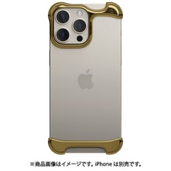AC26351i15PR [Arc Pulse iPhone 15 Pro用 ケース ミラーゴールド]