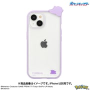 POKE-874B [ポケットモンスター フレーム IIIIfit Clear iPhone 15/14/13用 ケース メタモン]