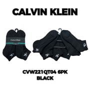 CVW221QT04001 BLACK OS [レディースソックス 6枚組 並行輸入品]