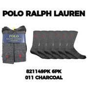 メンズソックス 6枚組 並行輸入品 821149PK 6PK CHARH OS