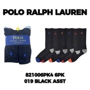 メンズソックス 6枚組 並行輸入品 821006PK4 6PK BKAST OS