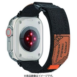 GRK-WS16BK [Apple Watch 41/40/38mm用 キャンピングバンド ブラック]