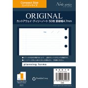 フランクリン・プランナー COオリジナル・カットアウエイ・デイリーN コンパクト・バイブルサイズリフィル FRPA-ORCUTNOTEC