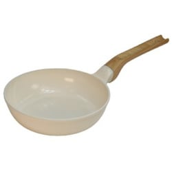 フライパン 軽くて使いやすい セラミックフライパン 20cm IH/ガス両用 ホワイト