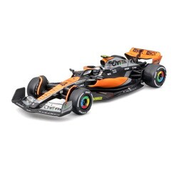 BUR38088N 1/43 マクラーレン F1 チーム MCL60 2023 No.4 L.ノリス ドライバー付 [ダイキャストミニカー]