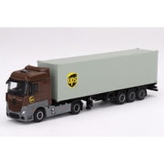 MGT00705-L 1/64 メルセデス ベンツ アクトロス 40ftコンテナ UPS ヨーロッパ 左ハンドル [ダイキャストミニカー]