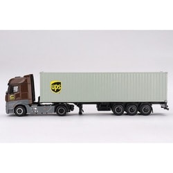 ヨドバシ.com - トゥルースケール MGT00705-L 1/64 メルセデス ベンツ アクトロス 40ftコンテナ UPS ヨーロッパ  左ハンドル [ダイキャストミニカー] 通販【全品無料配達】