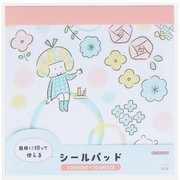 限定 シールパッド mizutama2 シャボン玉柄 S8590435