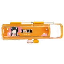 SPY×FAMILY（スパイファミリー） ハーフスケルトン印鑑ケース クリアオレンジ ヨル・フォージャー TSK-01024