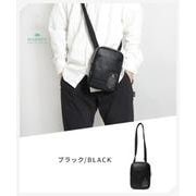 TMPI-10BK [PU LEATHER 縦型ミニショルダー ブラック]