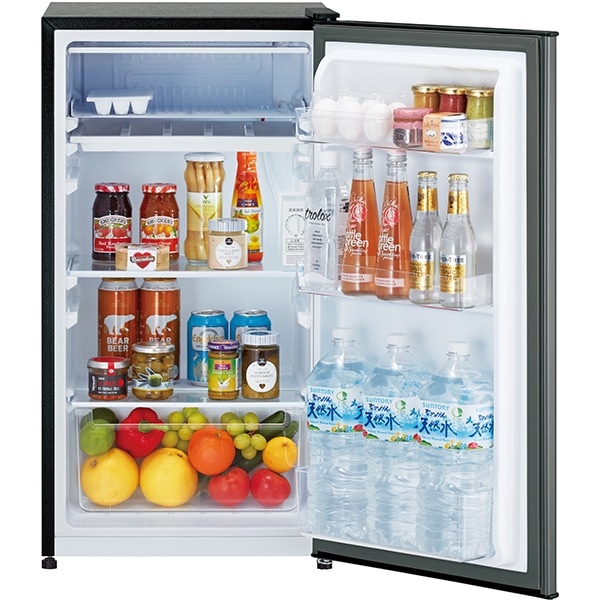 AQUA AQR-9P (DS) 冷蔵庫 90L AQUA 冷凍冷蔵庫 1ドア90L AQR-9P(DS) 1台 - アスクル