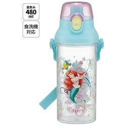 食洗機対応 プラスチッククリアボトル 480ml リトルマーメイド アリエル24 PSB5TR