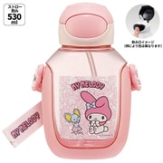 ワンプッシュストローボトル 530ml マイメロディ うしろうしろ PDSH6DX