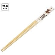 竹安全箸 21cm バッドばつ丸 お友だち ANT4