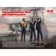 ICM 32045 1/32 グロスター シー グラディエーター Mk.2 w/イギリス海軍パイロット [組立式プラスチックモデル]