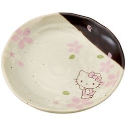 美濃焼小皿 直径132mm ハローキティ さくら CHMD1