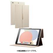 iPad 10.2インチ 第9/8/7世代(2021/2020/2019)用 フラップケース ApplePencil収納可 スリープ対応 &me グレージュ TB-A19RWVJM2GB