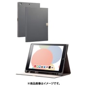 iPad 10.2インチ 第9/8/7世代(2021/2020/2019)用 フラップケース ApplePencil収納可 スリープ対応 &me チャコールグレー TB-A19RWVJMGY