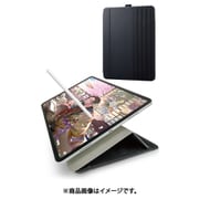 iPad Pro 12.9インチ 第6/第5世代(2022/2021年)用 フラップケース ApplePencil収納可 スリープ対応 ブラック TB-A23PLWVDBK