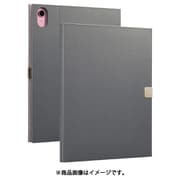 iPad 10.9インチ 第10世代(2022年)用 フラップケース ApplePencil収納可 スリープ対応 &me チャコールグレー TB-A23RWVJMGY