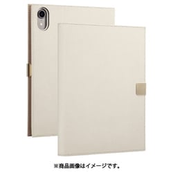 iPad mini 8.3インチ 第6世代（2021年）用 フラップケース ApplePencil収納可 スリープ対応 ＆me グレージュ TB-A23SWVJMGB