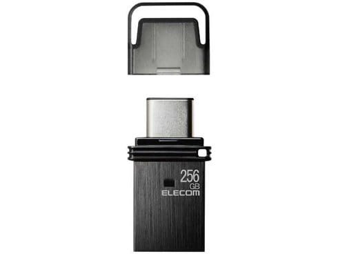 ヨドバシ.com - エレコム ELECOM USBメモリ 256GB USB3.2（Gen1） Type-C/USB-A両対応 キャップ式  セキュリティ機能対応 ブラック MF-CAU32256GBK 通販【全品無料配達】