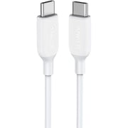 Anker PowerLine III USB-C & USB-C 2.0 ケーブル ホワイト A8852021