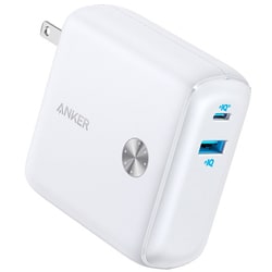 Anker PowerCore Fusion 10000 モバイルバッテリー搭載USB充電器 ホワイト A1623125