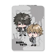 SYNC-KMRCMRC-MF 鴨乃橋ロンの禁断推理 コンパクトミラー （長方形） ロン＆トト [キャラクターグッズ]