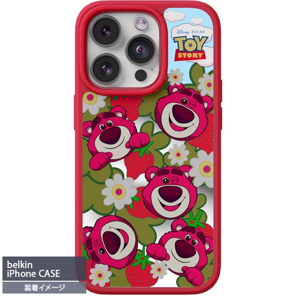 MSA010qcPU-DY [SheerForce iPhone 14 Pro用 MagSafe対応 磁気スマートフォン保護ケース ディズニー創立100周年限定モデル トイ・ストーリー ロッツォ]