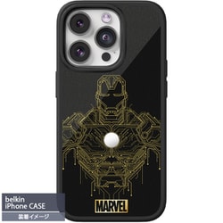 MSA010qcBG-DY [SheerForce iPhone 14 Pro用 MagSafe対応 磁気スマートフォン保護ケース マーベル限定モデル アイアンマン]