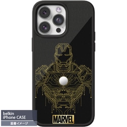 MSA011qcBG-DY [SheerForce iPhone 14 Pro Max用 MagSafe対応 磁気スマートフォン保護ケース マーベル限定モデル アイアンマン]