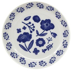 ハナトリス カレーパスタ皿 約20cm 食洗機対応 電子レンジ対応 ハナ柄 6825-21