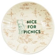 100エーカー・ピクニック プレート 約17cm 食洗機対応 電子レンジ対応 ディズニー 「くまのプーさん」 3534-13