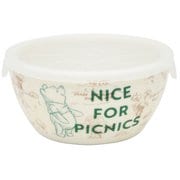 3534-16 [100エーカー・ピクニック レンジパック 蓋付き 約560ml 直径約14cm 電子レンジ対応 食洗機対応 ディズニー 「くまのプーさん」]