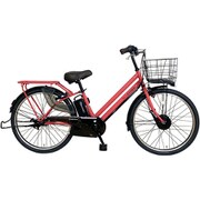 電動アシスト自転車 Refna Tough 26インチ 36V 6.0Ah 内装3段変速 マットミスティレッド TDF-29Z-MRD