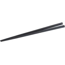 中華家 箸 22.5cm トルネード 日本製 食洗機対応 ブラック CC-1564