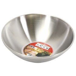 中華家 ラーメンどんぶり 22cm ダブルステンレス製 二重構造 HC-0293