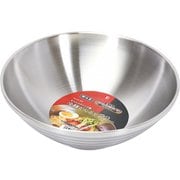 韓味家 冷麺どんぶり 22cm ダブルステンレス製 二重構造 HC-0304