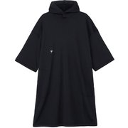 ナウター/パイルフーデッドポンチョ KSU23207 ブラック K Lサイズ [アウトドア ポンチョ ユニセックス]