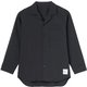 ハーミア/ロングスリーブシャツ HERMIA/ LONG SLEEVE SHIRTS KSU32372 ブラック K Sサイズ [アウトドア シャツ ユニセックス]