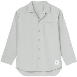 ハーミア/ロングスリーブシャツ HERMIA/ LONG SLEEVE SHIRTS KSU32372 ニュートラルグレー G Sサイズ [アウトドア シャツ ユニセックス]
