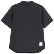 ハーミア/ハーフスリーブシャツ HERMIA/ HALF SLEEVE SHIRTS KSU32373 ブラック K Mサイズ [アウトドア シャツ ユニセックス]
