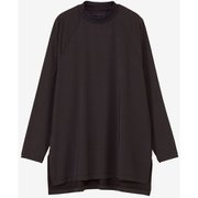 ハイゲージロングスリーブティー HIGH GAUGE L/S TEE DC723306 ブラック(K) Sサイズ [フィットネス ヨガ シャツ レディース]