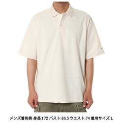 ショートスリーブマリンパイルポロ ユニセックス シャツ アイボリー（IV） Mサイズ HH32420