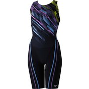 デジコースロープルースンニースキン Digi Course Rope Loosen Kneeskin SFW12402 レモン×パープル LP Mサイズ [水着 レディース]