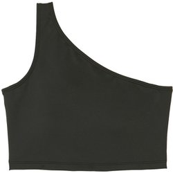 マイコンフィワンショルダートップ SFW72420 ブラック K Lサイズ [水陸両用 フィットネス ヨガ シャツ レディース]