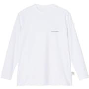 ナウター/ロングスリーブラッシュティー NOWTER/L/S RUSH T KSU34111 ホワイト W Mサイズ [アウトドア カットソー ユニセックス]
